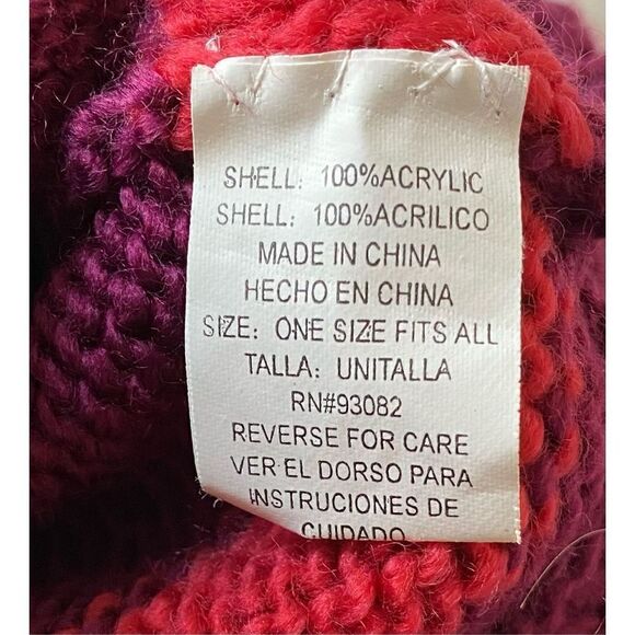 Striped Pompom beanie - Picture 4 of 5